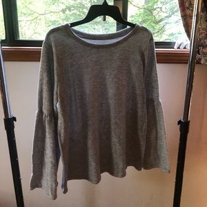 Long Sleeve with Flair at Bottom